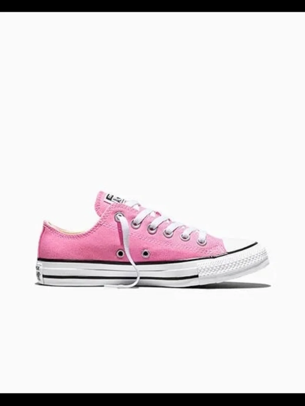 Classic Converse All Star Low-Top Pink Canvas Sneakers for Women